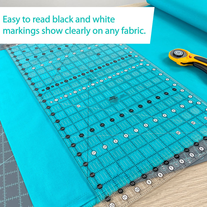 Creative Grids Quilt Ruler 12-1/2in x 24-1/2in