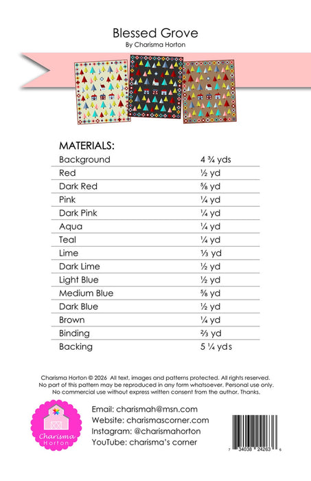 Blessed Grove Quilt Pattern