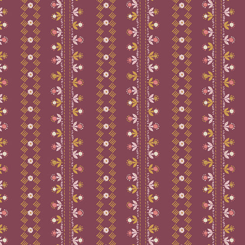 Charming One Filigree Stripe