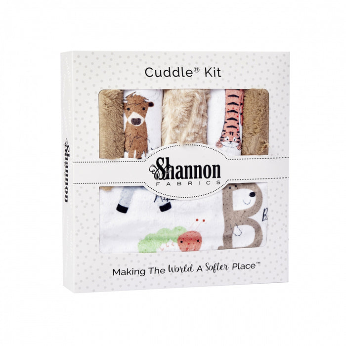 SF Abc'S Read To Me Cuddle Kit 28Inx40In & Finished Book 9Inx9In