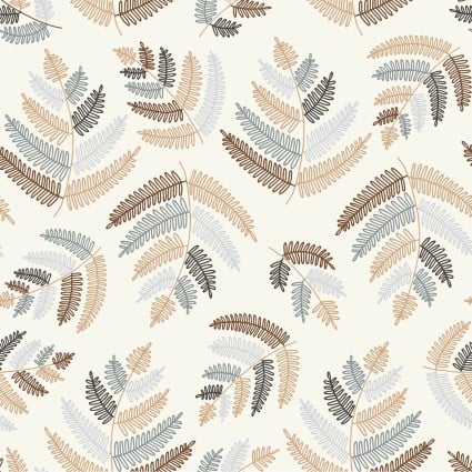 CW Forest Ferns Light Cream