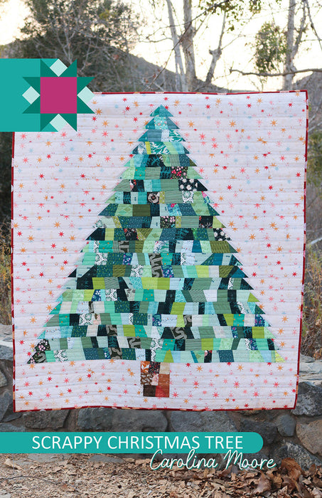 Scrappy Christmas Tree Quilt Pattern
