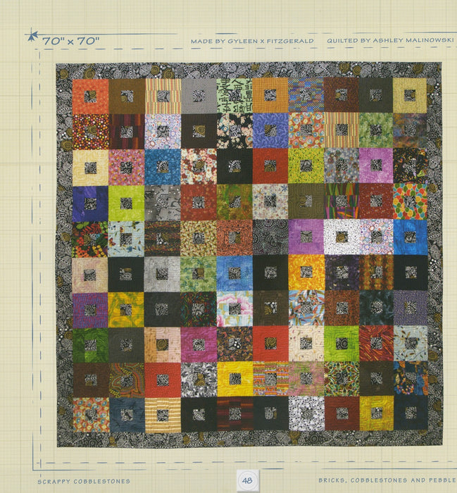 Bricks, Cobblestones and Pebbles: A Path to Modern Quilts