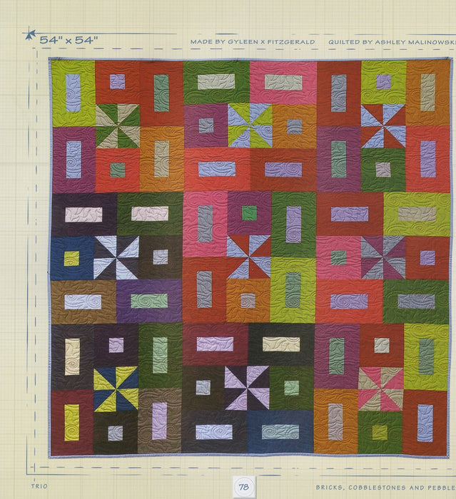 Bricks, Cobblestones and Pebbles: A Path to Modern Quilts