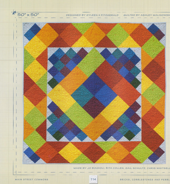 Bricks, Cobblestones and Pebbles: A Path to Modern Quilts