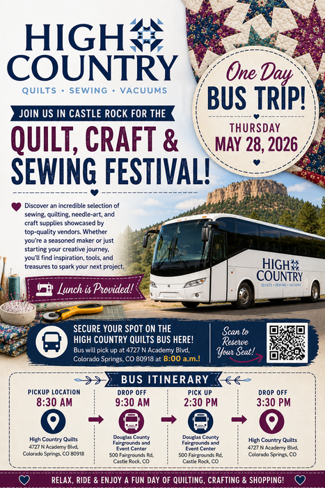 Quilts, Sewing & Craft Show, CastleRock 2026
