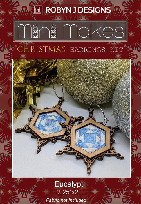Christmas Snowflake Earring Eucalypt