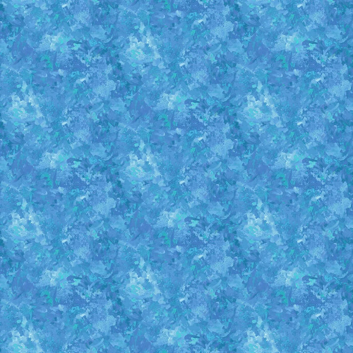 Chroma Bahama Blue 9060-44 Cotton 44"/45" Fabric Per Yard