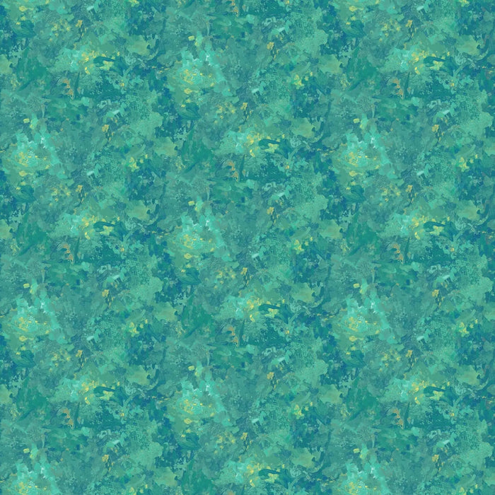 Chroma Bayou Green 9060-64 Cotton 44"/45" Fabric Per Yard