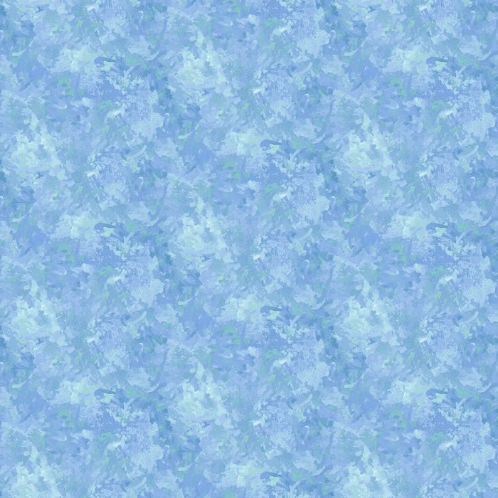 Chroma Blue Sea Breeze 9060-42 Cotton 44"/45" Fabric Per Yard