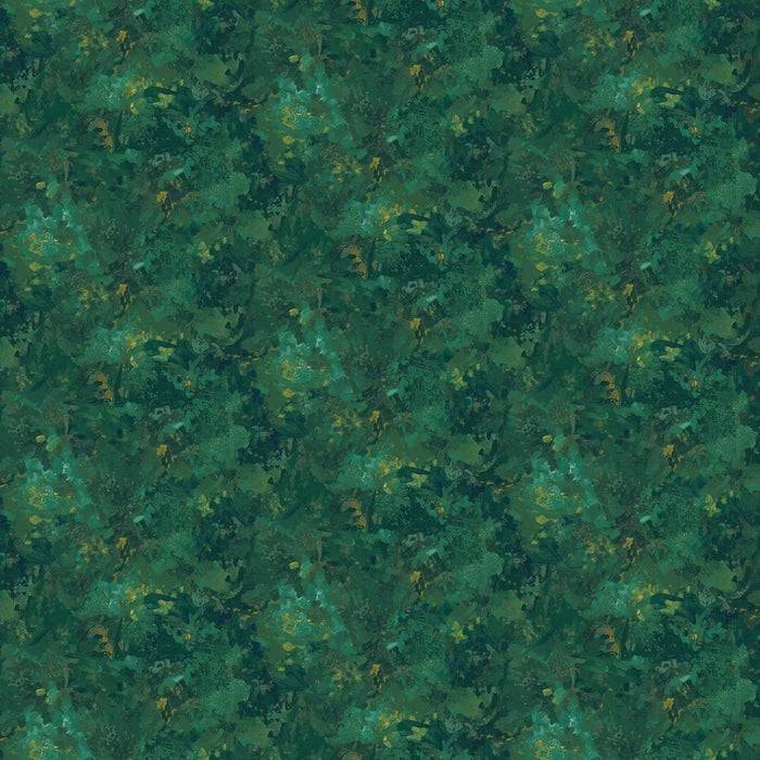 Chroma Spruce Green 9060-76 Cotton 44"/45" Fabric Per Yard