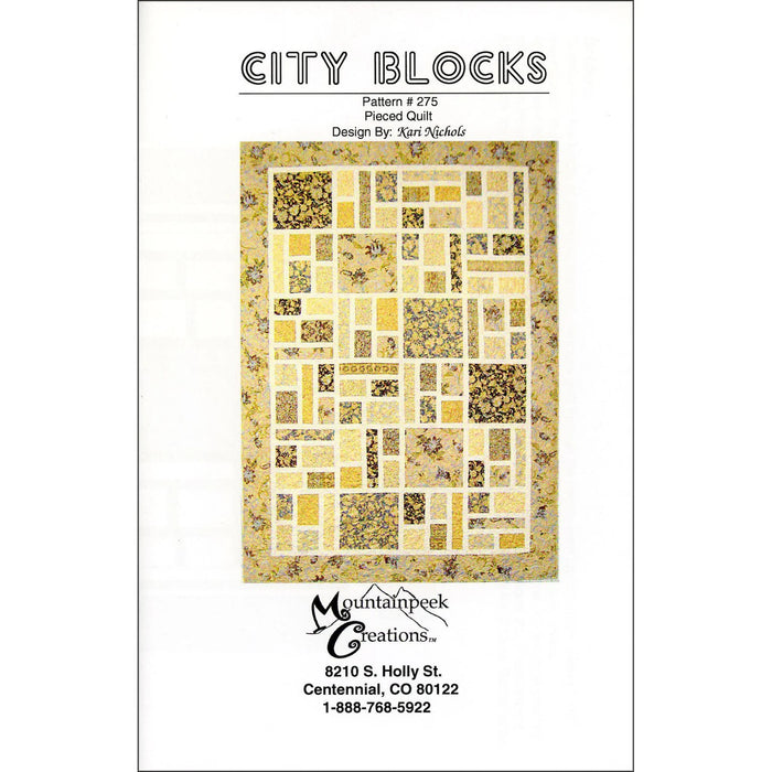City Blocks Quilt Kit
