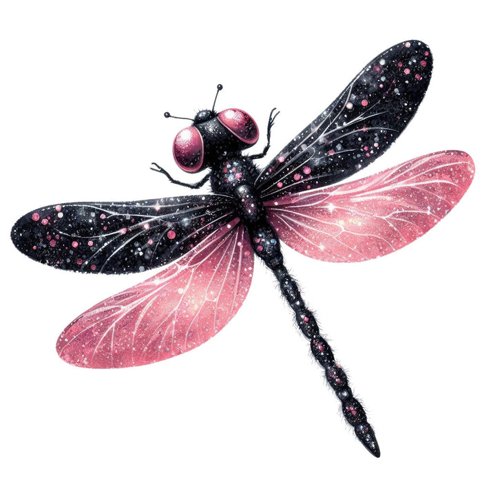 Colorful Dragonfly Fabric Panel 13