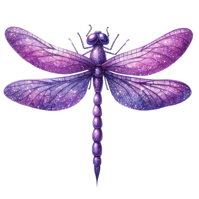 Colorful Dragonfly Fabric Panel 17