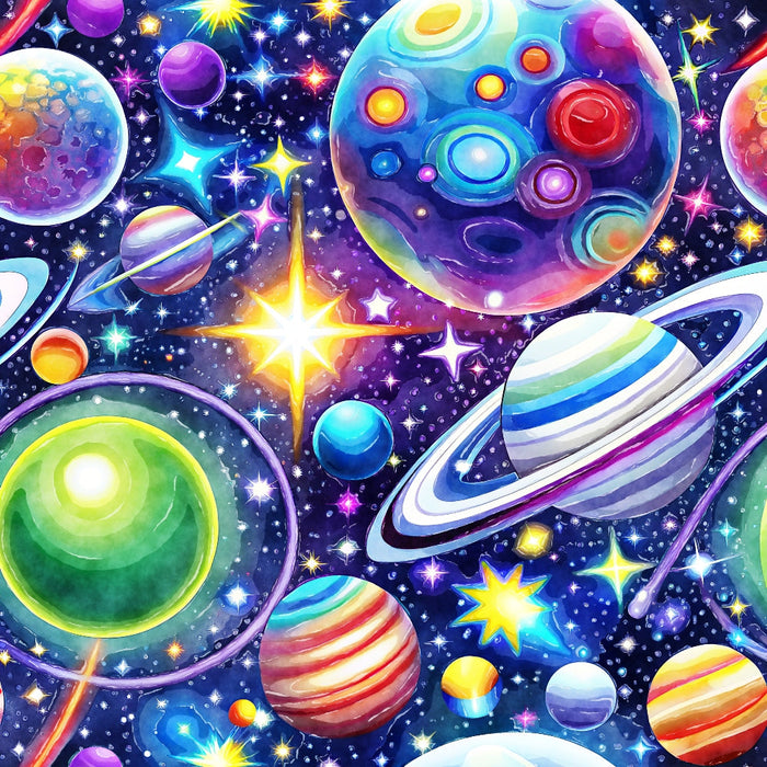 Cosmic Space Fabric Panel 2