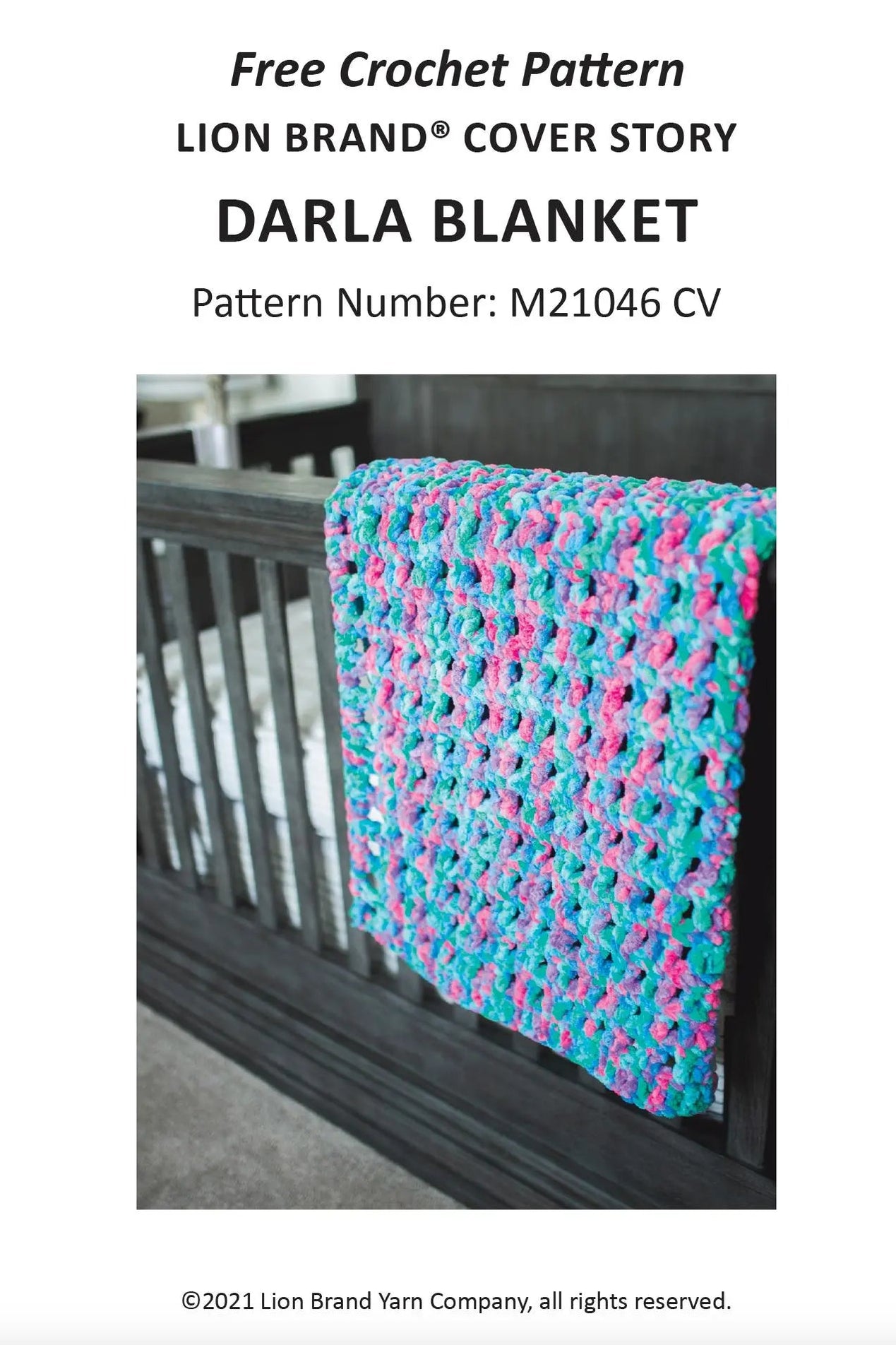 Cover Story - Crochet Blanket Pattern PDF - Digital Download! — High ...