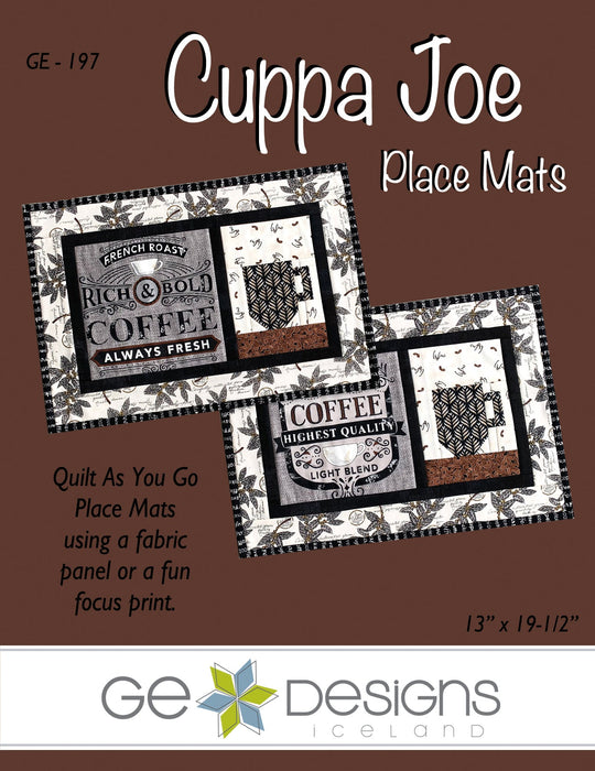 Cuppa Joe Placemat Pattern 197
