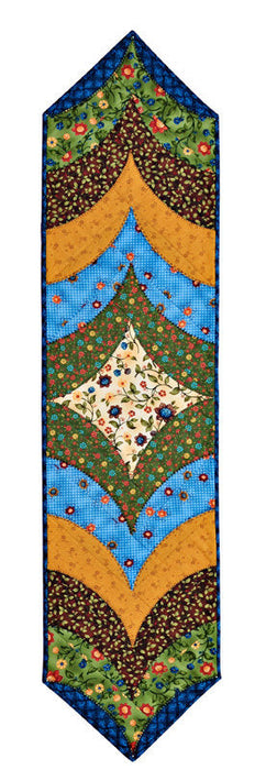 Curvacious Table Runner Pattern 164