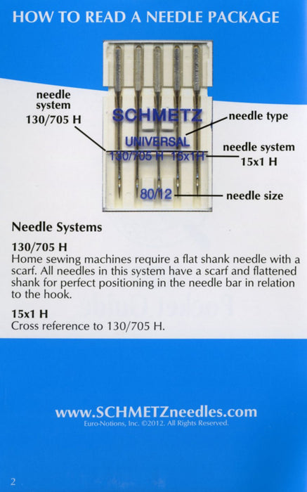Schmetz ABC Pocket Guide