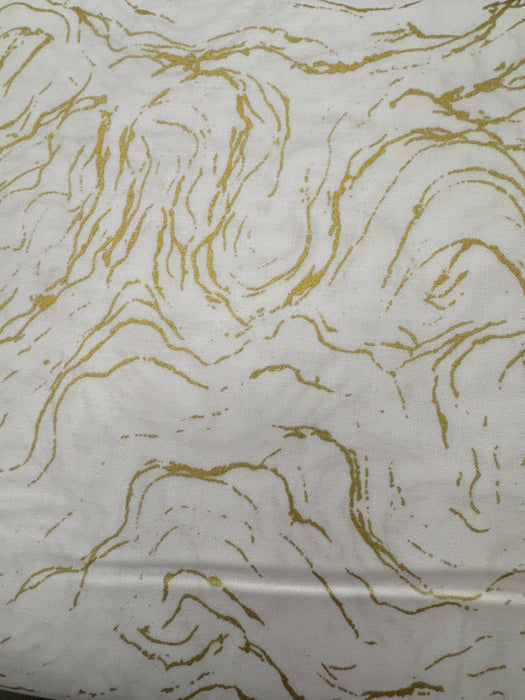 NC Midas Touch Wave Texture Gold and Cream