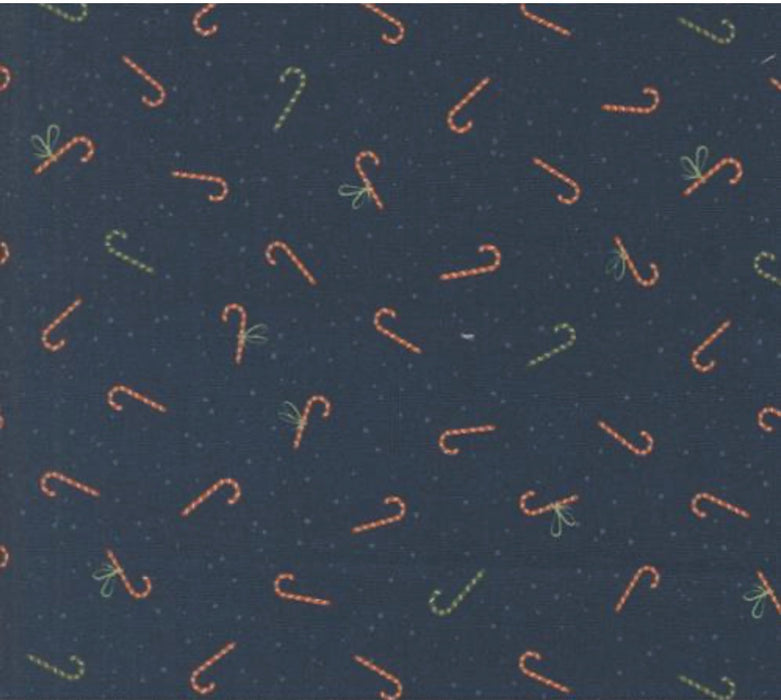 MO Perfect Christmas Navy Candy Canes