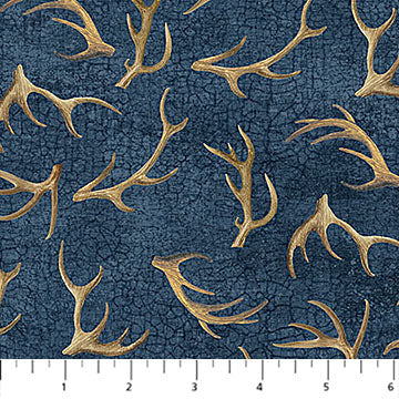 Naturescapes Birchwood DP29109-45 Dk Blue Multi