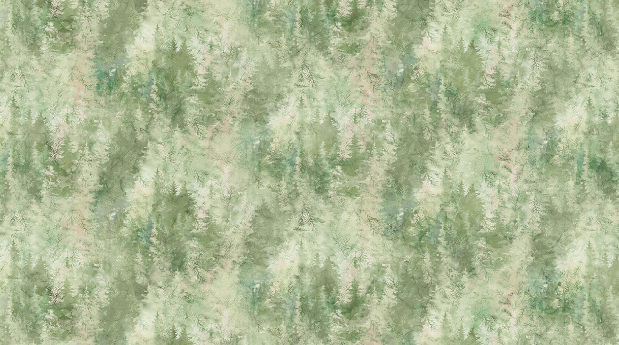 NC Multi Trees Green 44in Wide - Altitude - DP29156-73