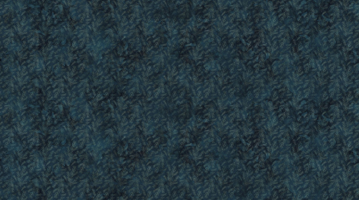 NC Pine Branches Navy 44in Wide - Altitude - DP29158-49