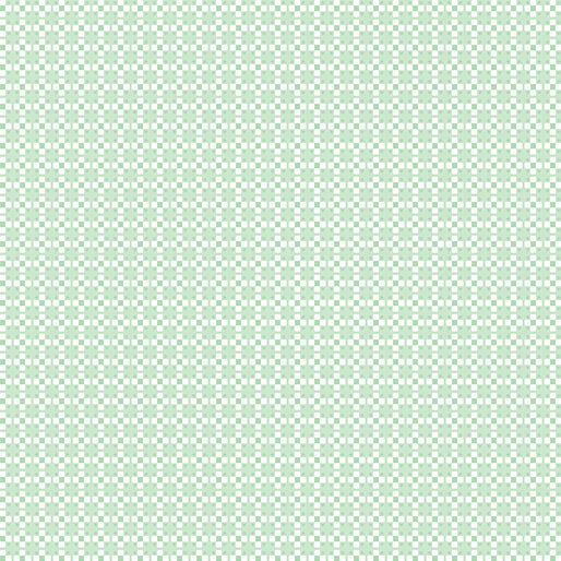 Doodle Baby Flannel - Dream Geo - Light Mint