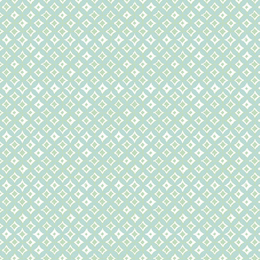A Heart Led Life - Tonal Diamonds - Light Turquoise