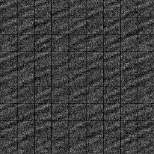 Winter Forest - Tweed Window Pane - Charcoal