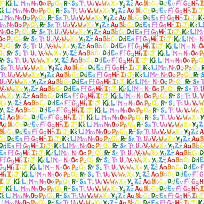 Color My World - Letters