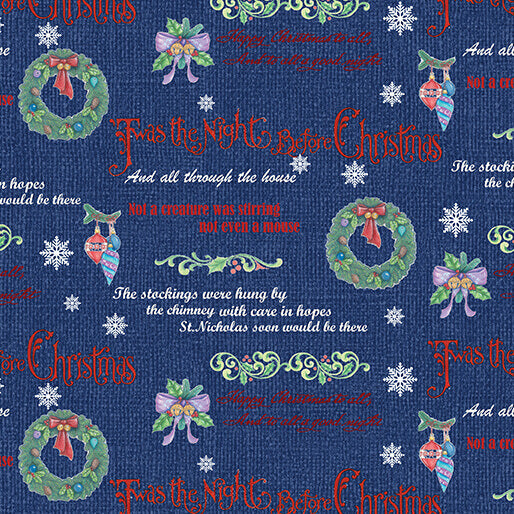 The Night Before Christmas - Christmas Story - Navy