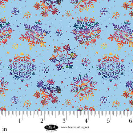 Frostykins - Snowflakes - Light Blue