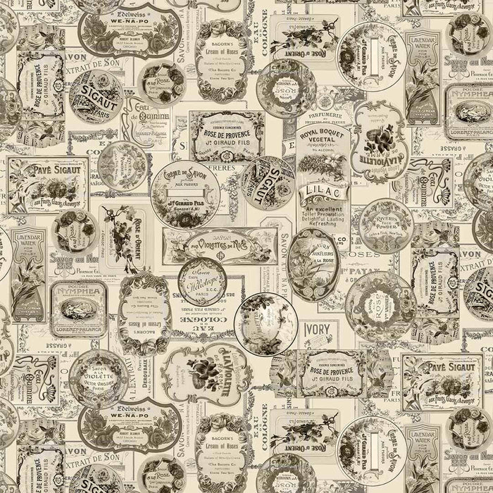 Vintage Perfumery - Cologne Labels - Linen