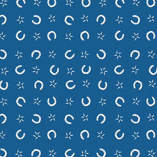 Lil' Buckaroos - Lil' Horseshoes - Denim Blue