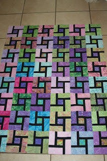 Strip Twist Quilt Pattern