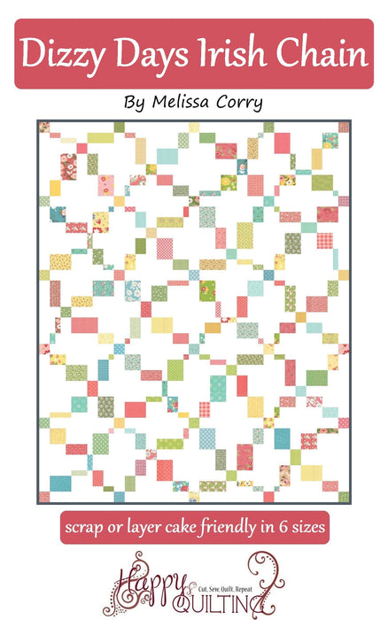 Dizzy Days Irish Chain Downloadable Pattern