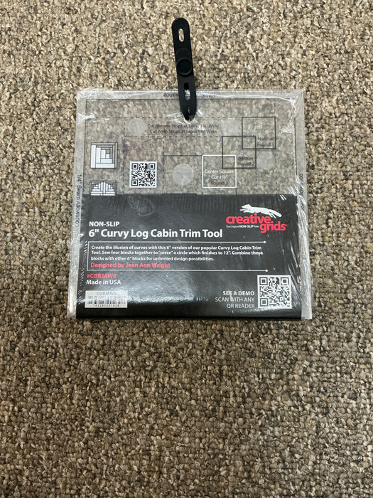 Creative Grids 6 inch Curvy Log Cabin Trim Tool