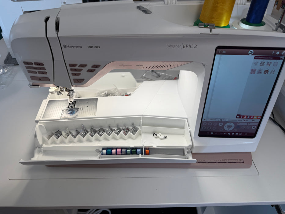 Husqvarna Viking Designer Epic 2 Sewing and Embroidery Machine - Preciously Loved