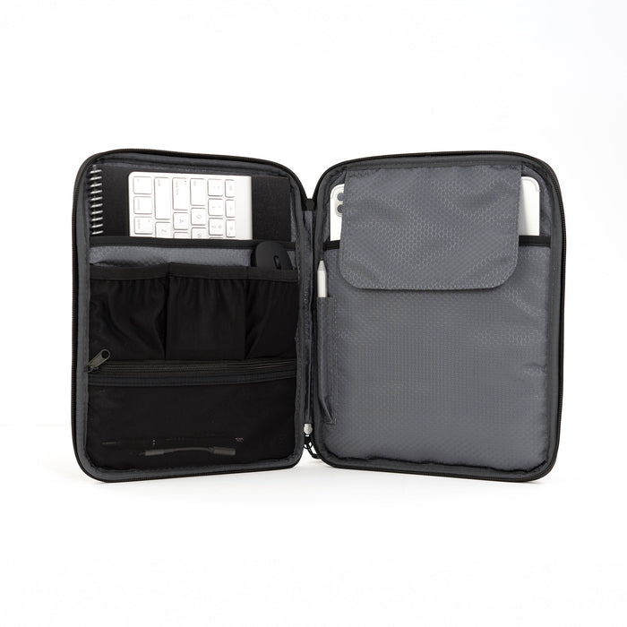 packlab Black iPad Sleeve Case – Slim Protective Tablet Case for iPad 10th Generation, iPad 11th Generation & iPad Air 11 Inch – Padded Zippered Tablet Sleeve with Organizer