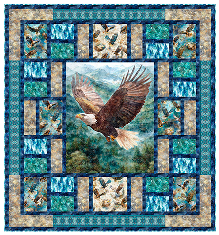 Eagle Eye View Quilt Kit