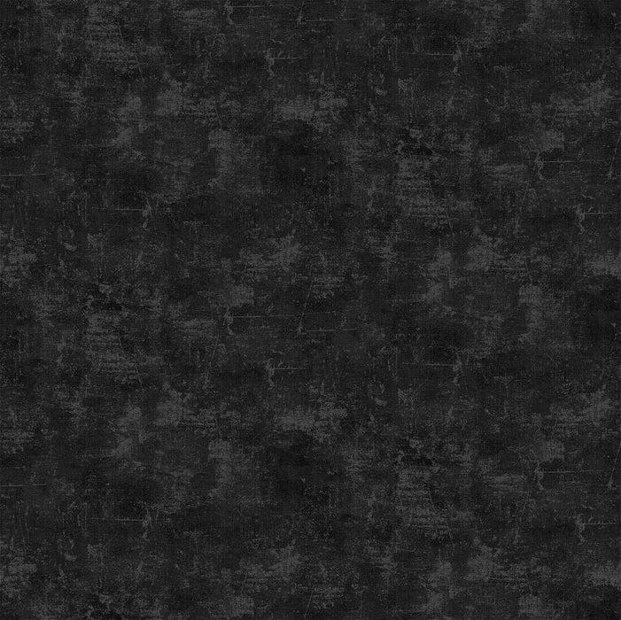 Black Ebony Canvas 44"/45" Flannel Cotton Fabric per yard