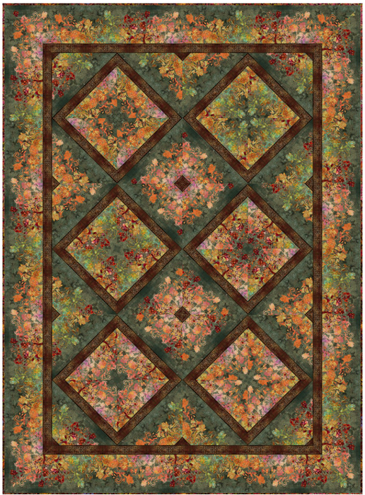 Evanesence Kaleidoscope Quilt Kit
