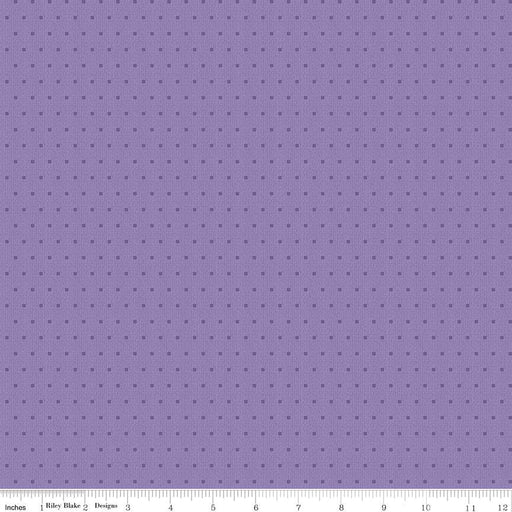 RB Stitcher's Flannel Dots Purple