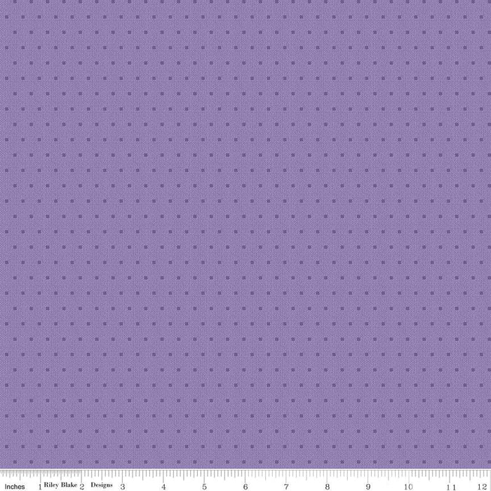 RB Stitcher's Flannel Dots Purple
