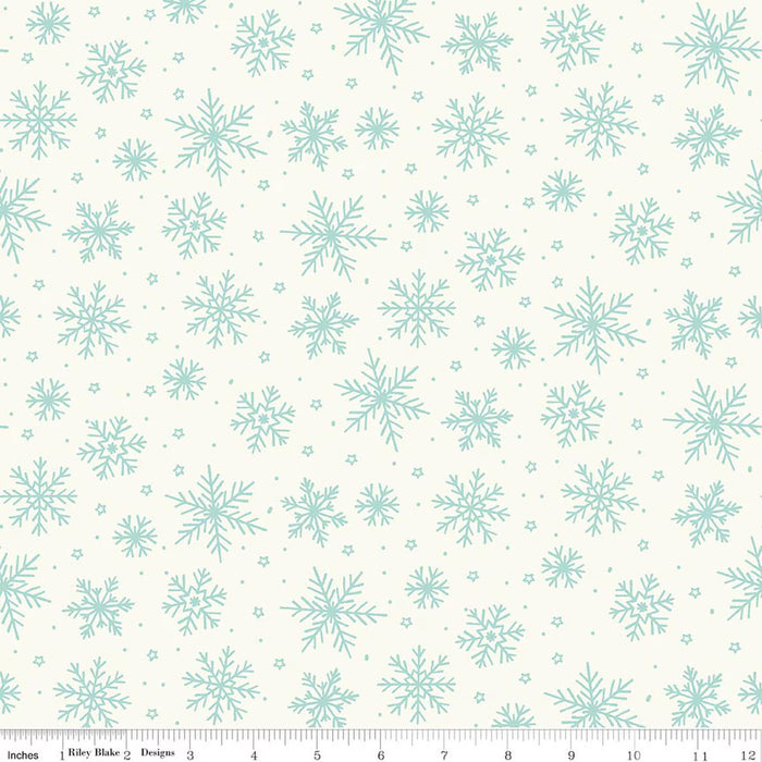 RB Snowflakes White - The North Pole