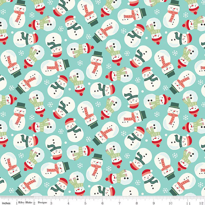 RB Snowmen Aqua - The North Pole