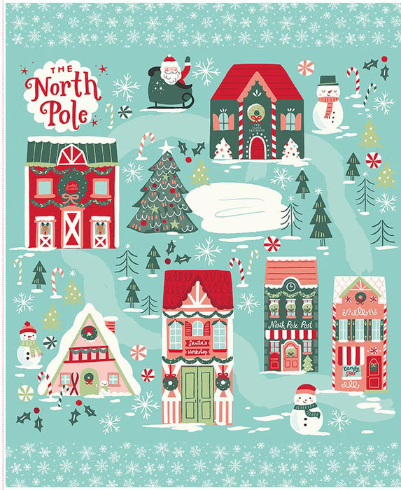 RB Flannel Panel - The North Pole