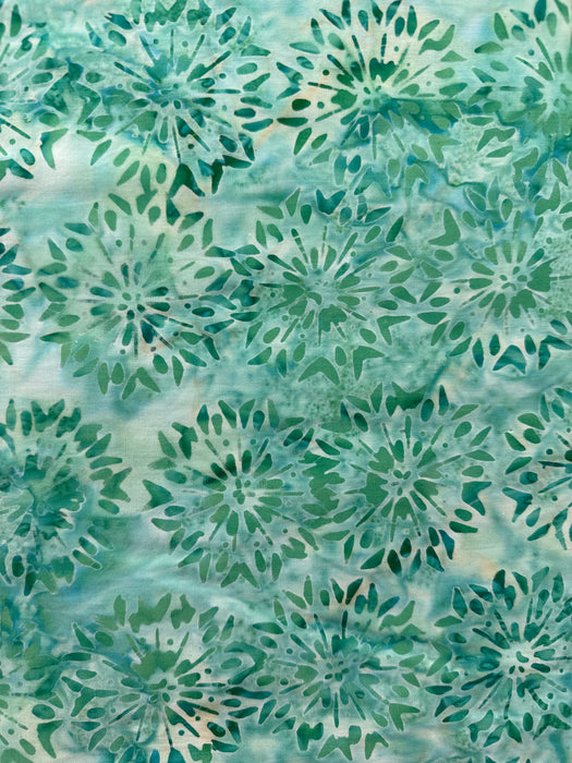 AN Floral Dark Seafoam